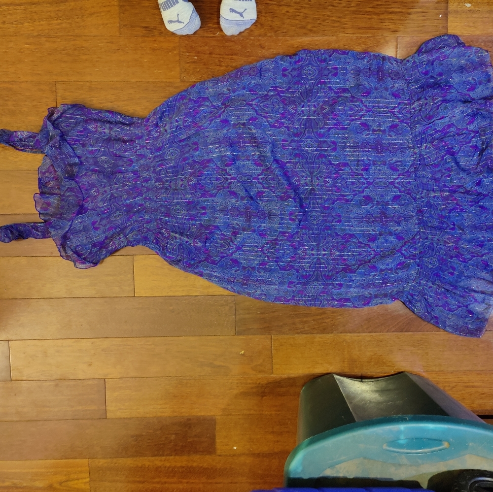 Purple dress, large
